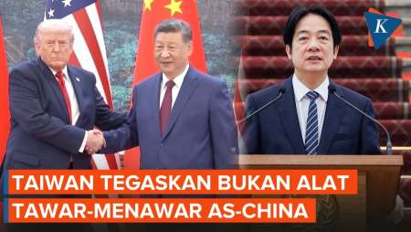 Sindir Trump, Presiden Taiwan Ogah Negaranya Jadi Alat Tawar AS Ke China