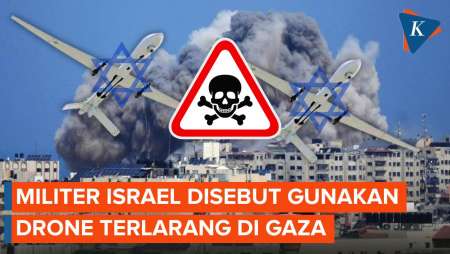 Israel Disebut Gunakan Drone Peledak yang Dilarang Selama Operasi di Gaza