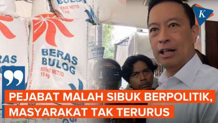 Harga Pangan Melambung, Tom Lembong: Pejabat Sibuk Berpolitik, Rakyat Tak Terurus