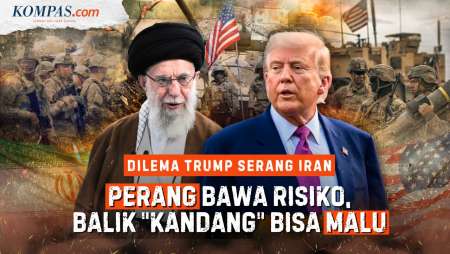 Trump Terjebak Ego Ingin Serang Iran: Perang Bawa Risiko, Mundur Dianggap "KO"