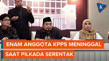 6 Anggota KPPS Meninggal Saat Pilkada, 115 Kecelakaan atau Sakit