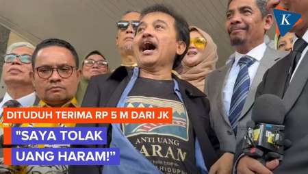 Datangi Polda Metro Jaya, Roy Suryo Bantah Didanai JK Rp 5 Miliar Di Kasus Ijazah Jokowi