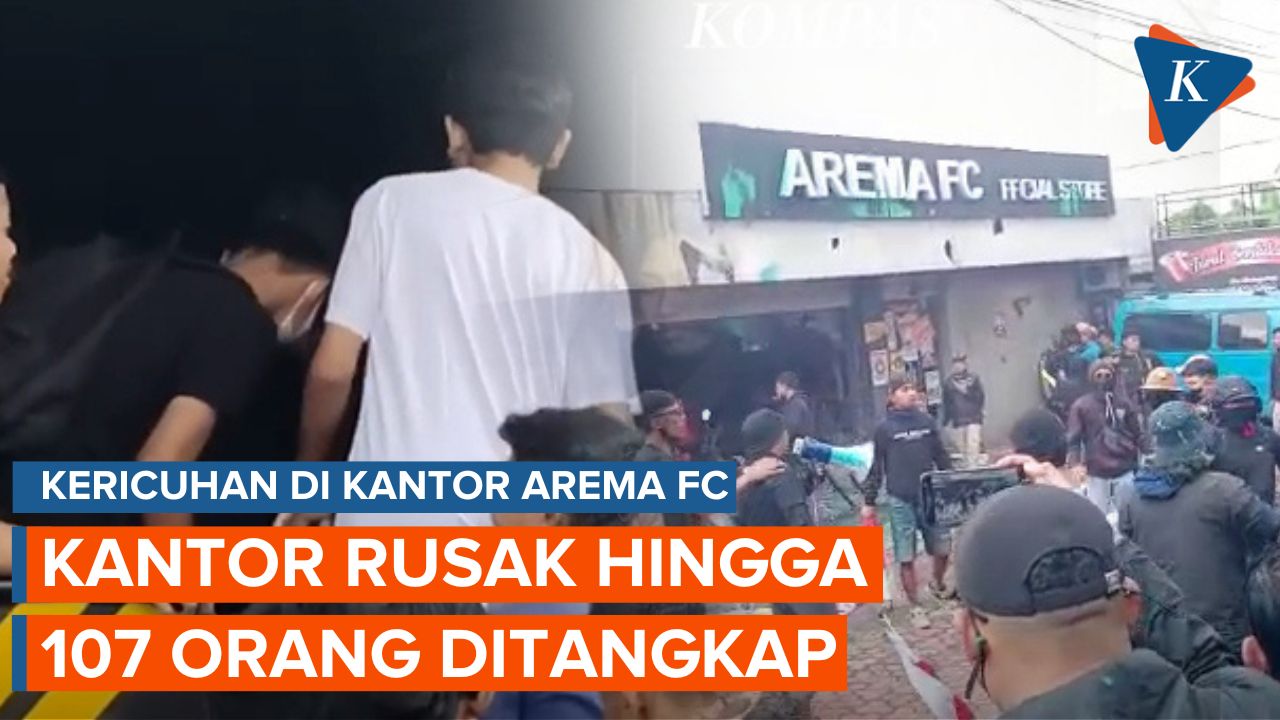 4 Fakta Kericuhan di Depan Kantor Arema FC Malang