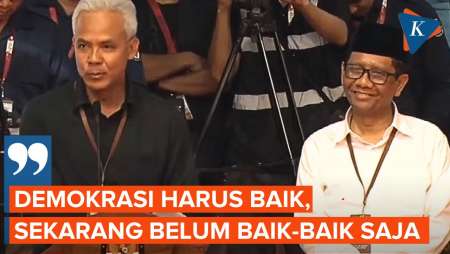 [FULL] Pidato Ganjar Pranowo Usai Dapat Nomor Urut Capres 2024