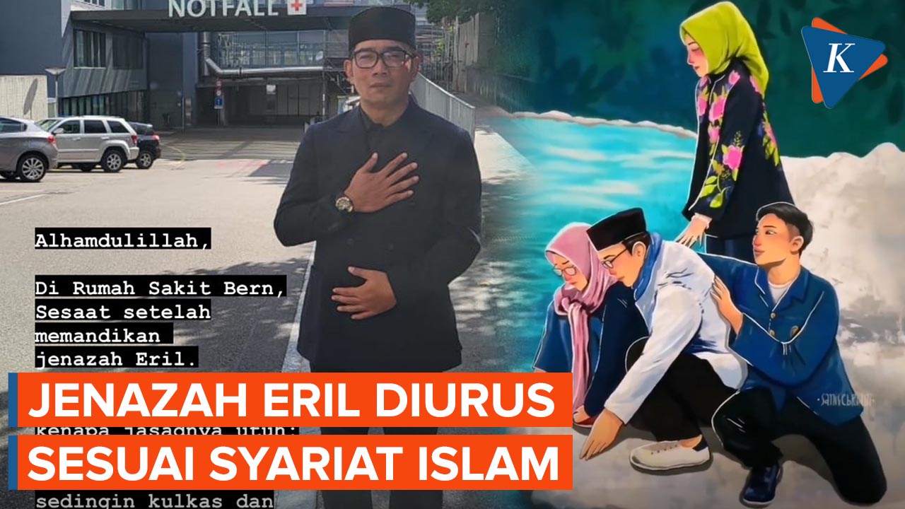 Ridwan Kamil Urus Jenazah Eril Sesuai dengan Syariat Islam