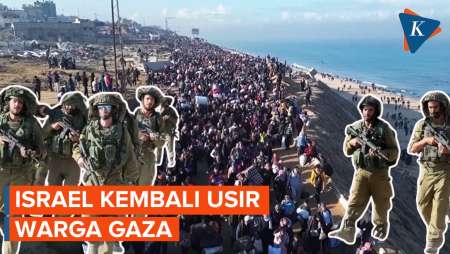 Israel Keluarkan Perintah Pengusiran Warga Gaza, Sejumlah Wilayah Bakal Diserang