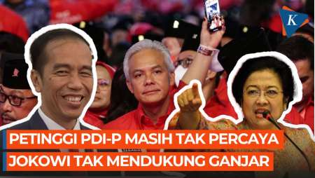 Petinggi PDI-P Tak Habis Pikir Jokowi Tidak Dukung Ganjar