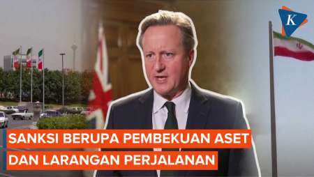 Menlu David Cameron Keluarkan Sanksi ke Warga Iran, Disebut Ancam Keamanan Inggris