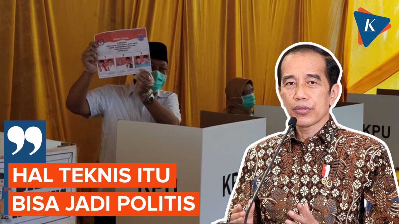 Jokowi Ingatkan KPU, Hal Teknis Bisa Jadi Politis