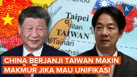 China Rayu Taiwan Agar Mau Unifikasi, Janjikan “Ledakan” Ekonomi