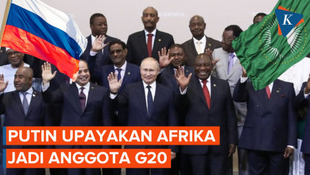 Putin Harap Uni Afrika Jadi Anggota G20 Saat KTT India