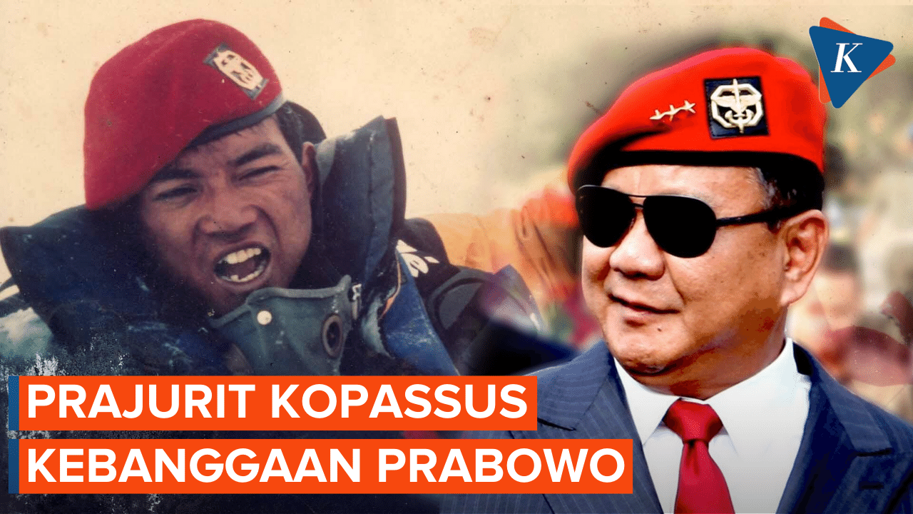 Sosok Prajurit Kopassus 'Kebanggaan' Prabowo Subianto