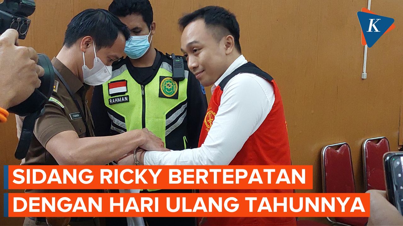 Jalani Sidang Kedua, Bripka Ricky Rizal Ternyata Berulang Tahun