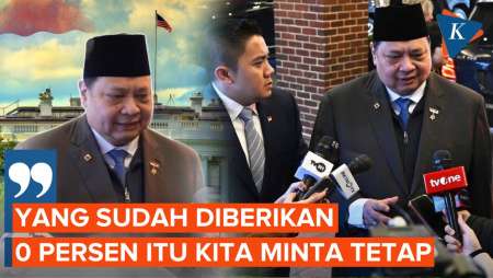 [FULL] Kata Menko Perekonomian Airlangga Dan Seskab Teddy Soal Tarif Global