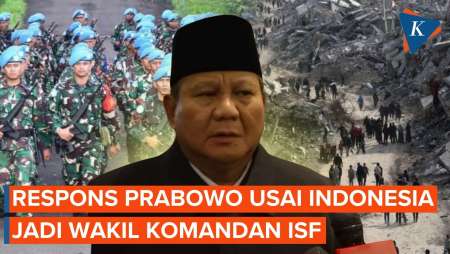 [FULL] Prabowo Bicara Soal Gaza, Ditanya Strategi Jadi Wakil Komandan ISF