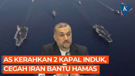 AS Kirim Kapal Induk ke Laut Mediterania, Cegah Iran dan…