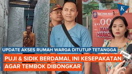 Tembok Penghalang Rumah Warga Cililitan Dibongkar Setelah Mediasi, Ini Kesepakatannya