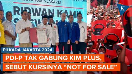 [FULL] Adian Sebut PDI-P Is Not For Sale, Pastikan Tak Akan Gabung KIM Plus Usung RK