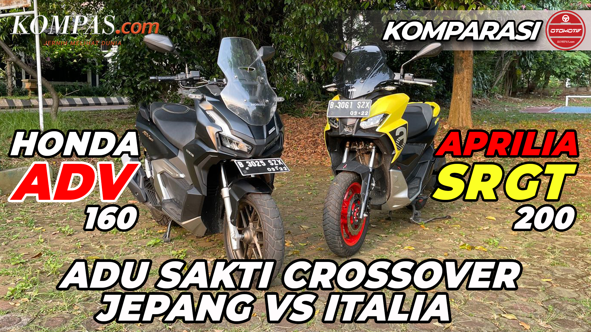 Adu Sakti Crossover Italia vs Jepang | Honda ADV 160 vs Aprilia SR GT 200