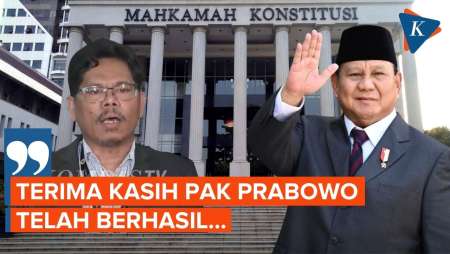 Bonatua Ucap Terima Kasih Ke Prabowo Usai Sidang Pendahuluan MK Gugatan Ijazah Gibran