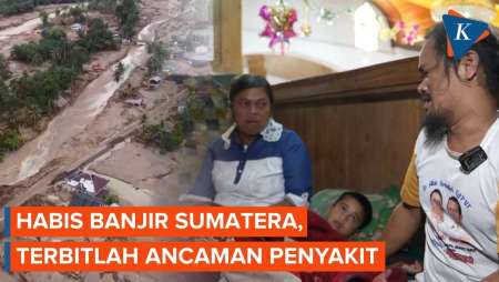 Imbas Banjir Sumatera, Penyakit DBD Hingga ISPA Mengintai Warga Di Pengungsian