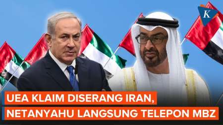 Usai Tuduh Iran Lakukan Serangan, Presiden UEA Ditelepon Netanyahu