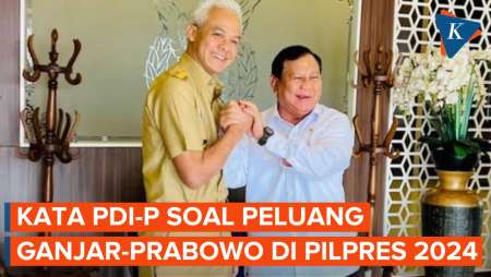 Peluang Ganjar-Prabowo di Pilpres 2024, PDI-P: Kita Lihat Dinamika Politik