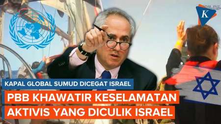 PBB Prihatin Nasib Aktivis Global Sumud Flotilla yang Diculik Israel