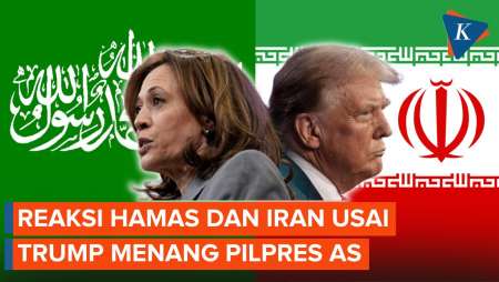 Trump Menang Pilpres AS, Begini Respons Iran dan Hamas