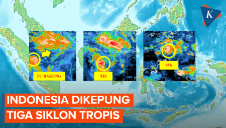 BMKG Ungkap Indonesia Dikepung 3 Siklon Tropis, Cuaca Ekstrem Intai Sejumlah Wilayah