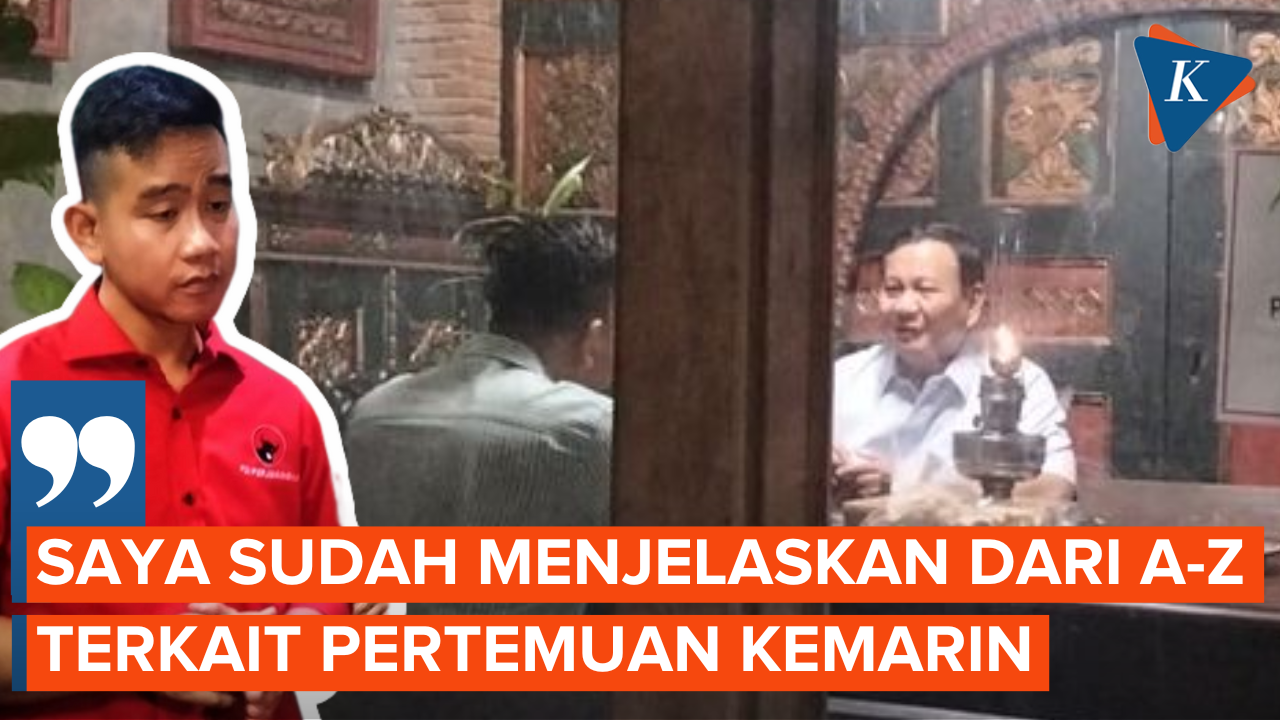 Gibran Akui Diminta Jelaskan Pertemuan dengan Prabowo di Solo