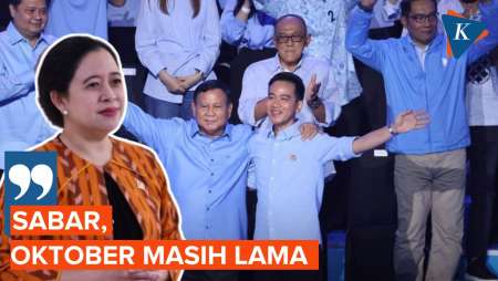 Ditanya Kemungkinan PDI-P Masuk Koalisi Prabowo, Puan: Sabar