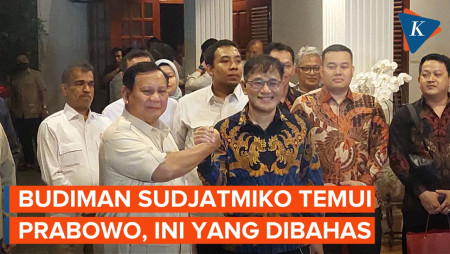 [FULL] Keterangan Lengkap Prabowo dan Budiman Sudjatmiko Usai Pertemuan