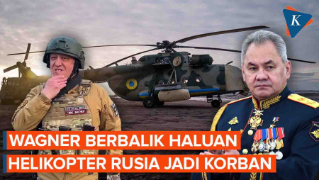 Tembak Jatuh Helikopter Militer Rusia, Grup Wagner Memulai Aksi Pemberontakannya?