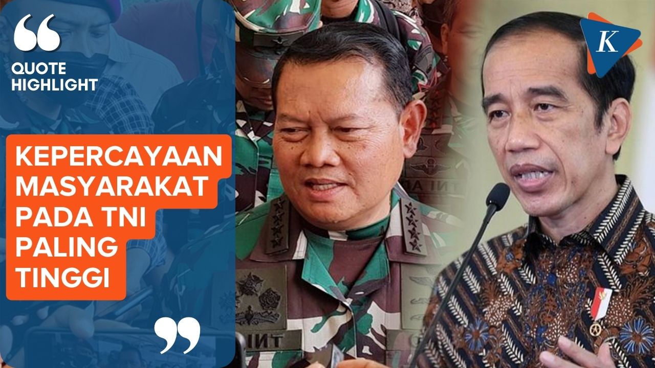 Pesan Jokowi pada Yudo Margono Usai Dilantik Jadi Panglima TNI