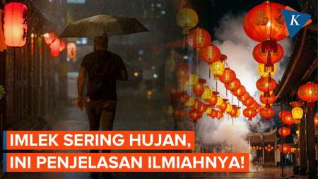 Imlek Selalu Hujan, Ini Penjelasan Ilmiahnya!