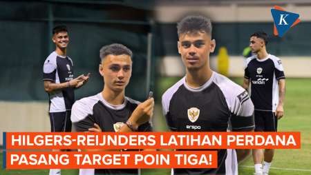 Potret Reijnders-Hilgers Berseragam Indonesia, Incar Menang Lawan Bahrain