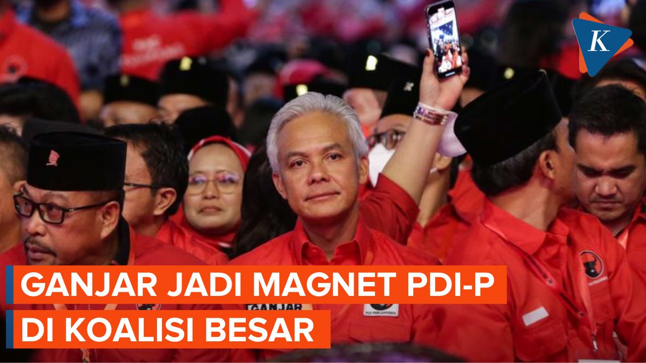 PDI-P Dinilai Berpotensi Jadi Magnet Koalisi Besar asal Usung Ganjar Jadi Capres 2024