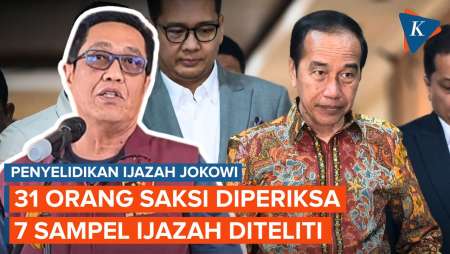 Babak Baru Penyelidikan Ijazah Jokowi: 31 Saksi Diperiksa, 7 Ijazah Jadi Sampel