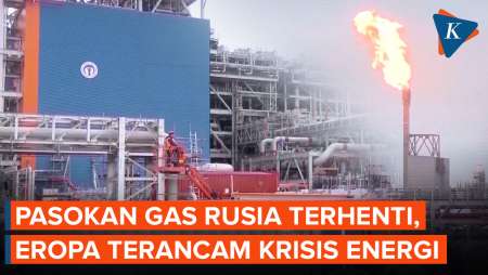 Pasokan Gas Rusia via Ukraina Disetop, Eropa Terancam Krisis Energi