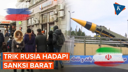 Rusia Tiru Taktik Iran untuk Hindari Sanksi Barat