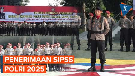 Simak, Syarat dan Jadwal Penerimaan SIPSS Polri 2025, Lulus Jadi Perwira