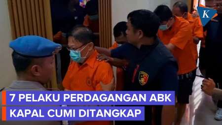 Tampang Sindikat Perdagangan ABK yang Disikat Polres Tanjung Priok
