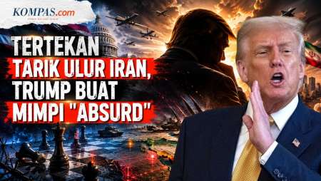 "Derita" Trump: Kena Taktik Tarik Ulur Iran, Tertekan Di Dalam Negeri, Sulit Kabur Dari Perang