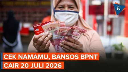 Bansos BPNT Cair 20 Juli 2026, Ini Cara Cek Penerimanya