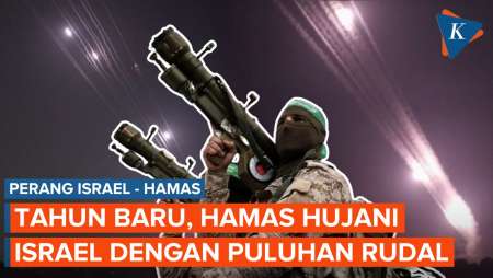 Momen Puluhan Rudal Hamas Menghujani Israel, Diluncurkan Brigade Al Qassam di Tahun Baru