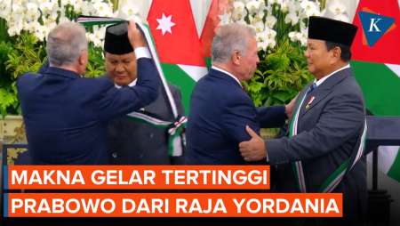 Makna Gelar The Bejeweled Grand Cordon of Al Nahda yang Diterima Prabowo