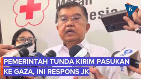 Pemerintah Tunda Kirim Pasukan Perdamaian Ke Gaza, JK: Lebih Baik Lewat PBB