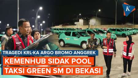 Kemenhub Sidak Pool Taksi Green SM Di Bekasi, Kantongi Sejumlah Temuan