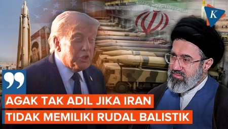 Trump Dukung Iran Tetap Punya Rudal Balistik